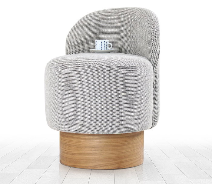 Atelier Del Sofa Barren Puf - Gris